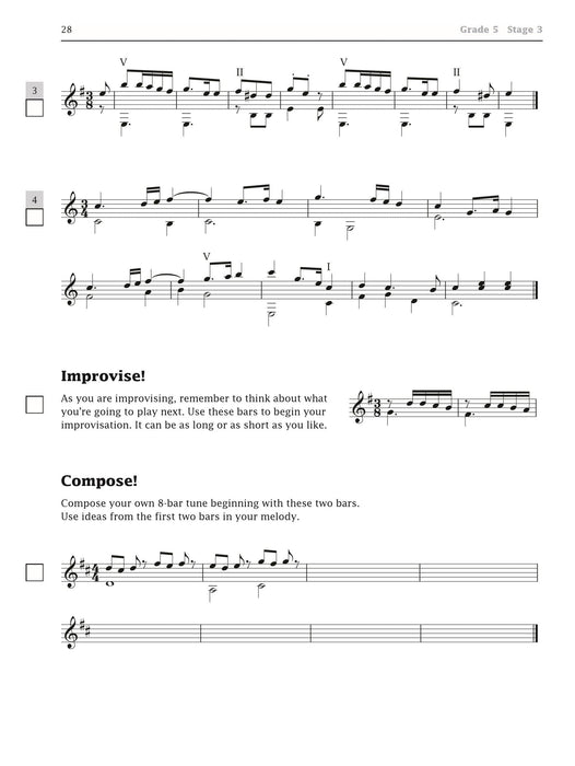 Improve your sight-reading! Guitar Grades 4-5 吉他 | 小雅音樂 Hsiaoya Music