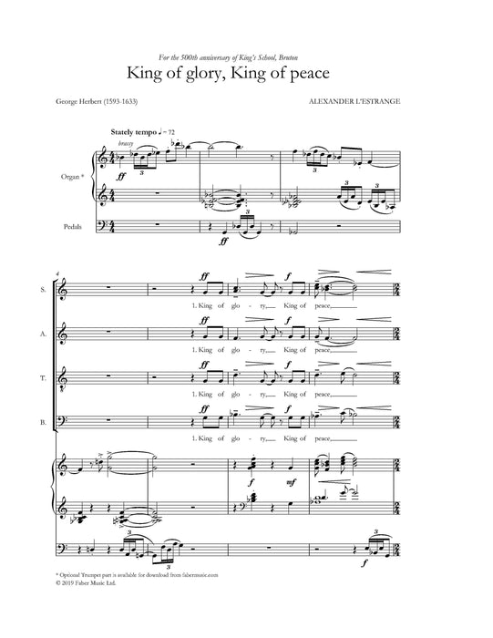 King of glory, King of peace | 小雅音樂 Hsiaoya Music