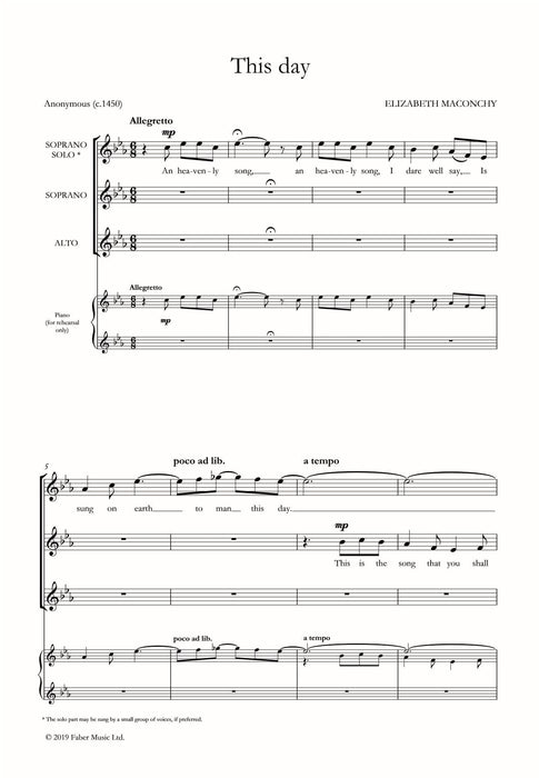 Two Carols 耶誕頌歌 | 小雅音樂 Hsiaoya Music