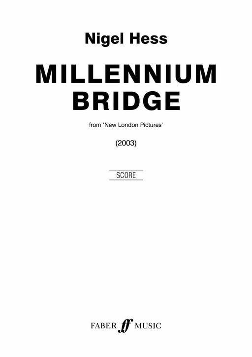 Millennium Bridge 總譜 | 小雅音樂 Hsiaoya Music