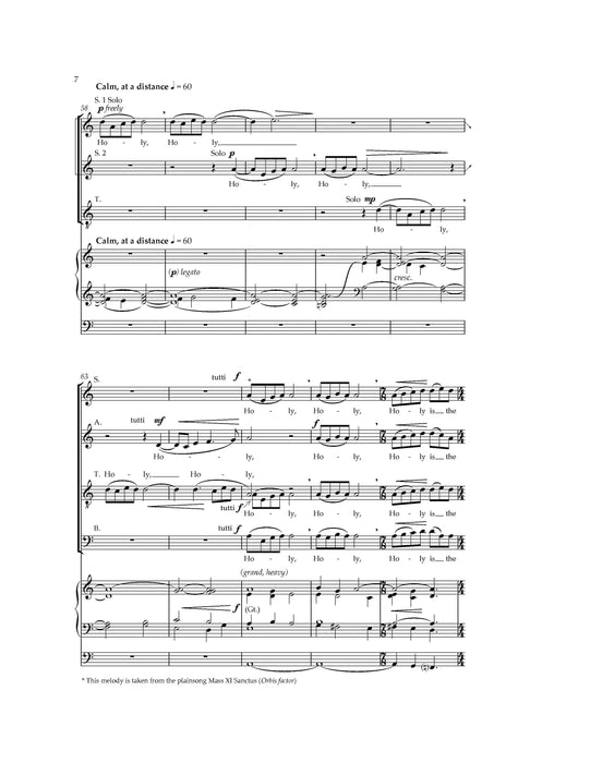 I Saw the Lord In the year that King Uzziah died | 小雅音樂 Hsiaoya Music