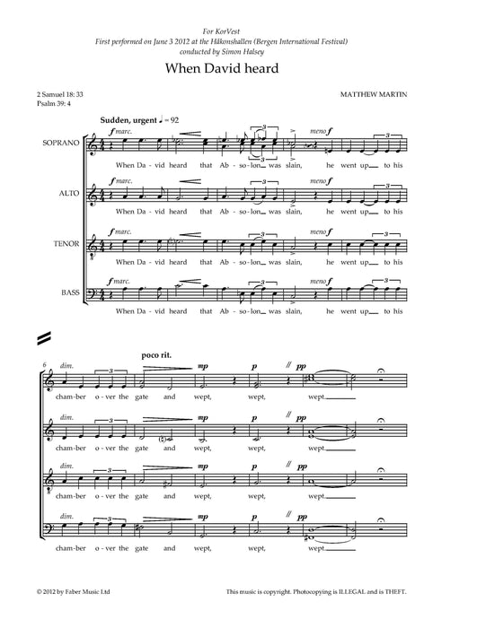 When David Heard | 小雅音樂 Hsiaoya Music