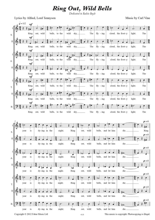 Ring Out, Wild Bells | 小雅音樂 Hsiaoya Music