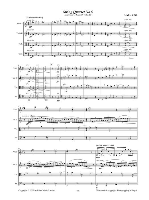 String Quartet No.5 弦樂四重奏 | 小雅音樂 Hsiaoya Music