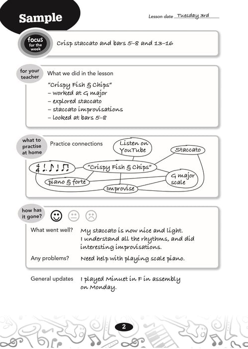 Musicians' Union Practice Diary | 小雅音樂 Hsiaoya Music