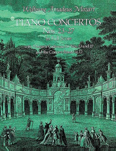 Piano Concertos, Nos 23-27 莫札特 鋼琴 協奏曲 總譜 | 小雅音樂 Hsiaoya Music