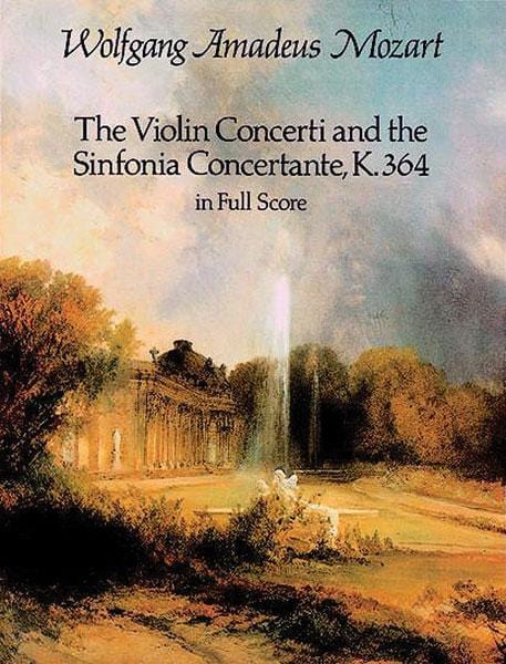 Violin Concerti and Sinfonia Concertante, K. 364 莫札特 小提琴 音樂會 交響曲 複協奏曲 總譜 | 小雅音樂 Hsiaoya Music