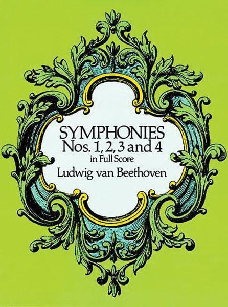 Symphonies Nos. 1, 2, 3, and 4 貝多芬 總譜 | 小雅音樂 Hsiaoya Music