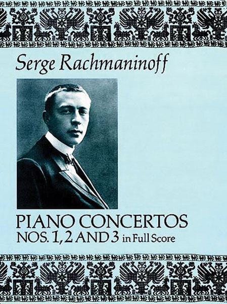 Piano Concertos Nos. 1, 2 and 3 拉赫瑪尼諾夫 鋼琴 協奏曲 總譜 | 小雅音樂 Hsiaoya Music