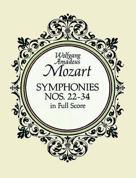 Symphonies Nos. 22-34 莫札特 總譜 | 小雅音樂 Hsiaoya Music