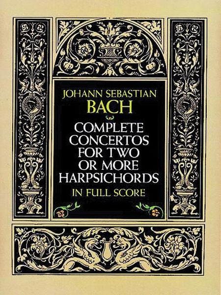 Complete Concertos for Two or More Harpsichords 巴赫約翰‧瑟巴斯提安 協奏曲 總譜 | 小雅音樂 Hsiaoya Music