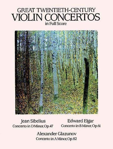 Great 20th Century Violin Concertos 小提琴 協奏曲 總譜 | 小雅音樂 Hsiaoya Music