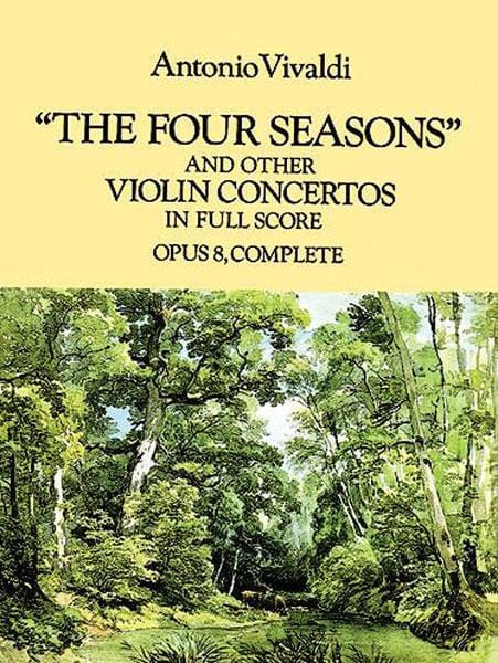 The Four Seasons and Other Violin Concerti 韋瓦第 四季 小提琴 音樂會 總譜 | 小雅音樂 Hsiaoya Music