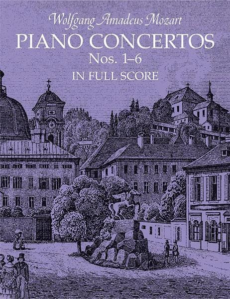 Piano Concertos Nos. 1-6 莫札特 鋼琴 協奏曲 總譜 | 小雅音樂 Hsiaoya Music