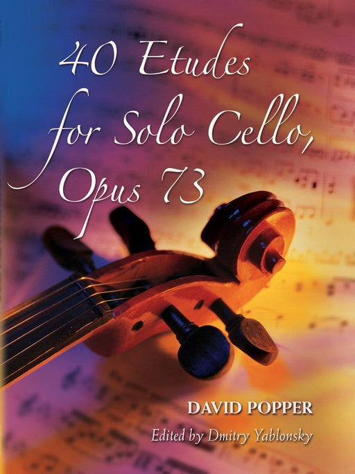 40 Etudes for Cello, Opus 73 波珀爾 練習曲 大提琴 作品 | 小雅音樂 Hsiaoya Music
