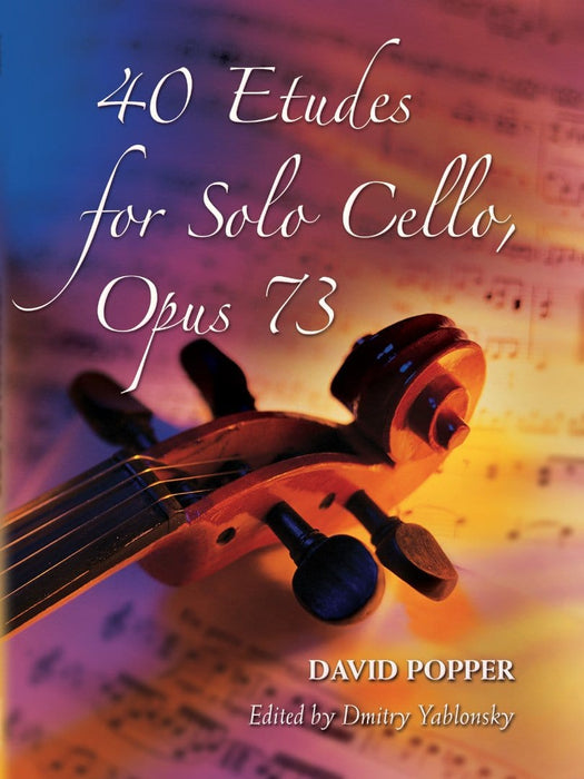 40 Etudes for Cello, Opus 73 波珀爾 練習曲 大提琴 作品 | 小雅音樂 Hsiaoya Music