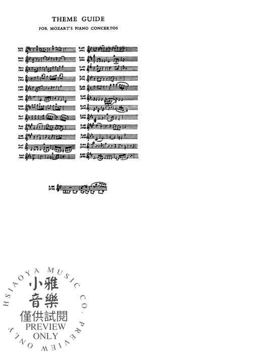 Mozart & His Piano Concertos 鋼琴 協奏曲 | 小雅音樂 Hsiaoya Music