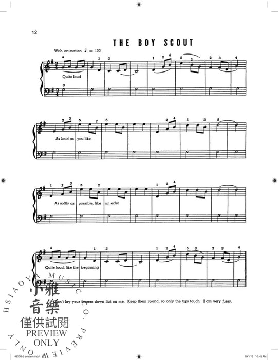 Leo Ornstein's Piano Sketch Books Progressive Pieces from Beginner to Intermediate 鋼琴 小品 | 小雅音樂 Hsiaoya Music