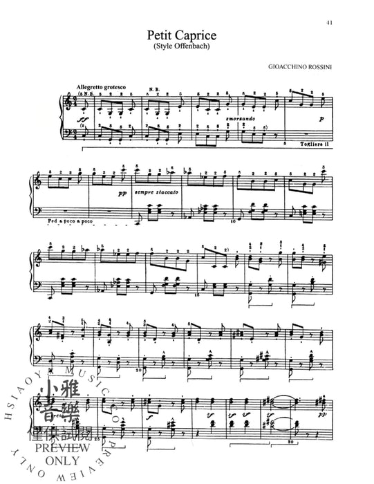 Sins of Old Age Piano Selections from Peches de Vieillesse 羅西尼 鋼琴 | 小雅音樂 Hsiaoya Music