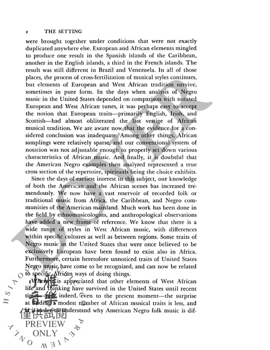 Negro Folk Music U.S.A. 民謠 | 小雅音樂 Hsiaoya Music