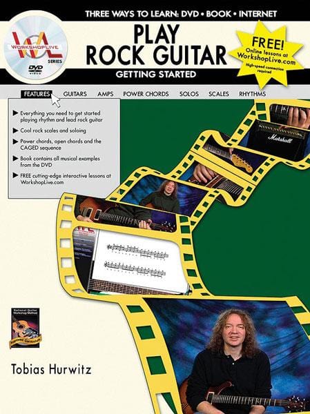 Play Rock Guitar: Getting Started Three Ways to Learn: DVD * Book * Internet 吉他 | 小雅音樂 Hsiaoya Music
