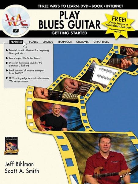 Play Blues Guitar: Getting Started Three Ways to Learn: DVD * Book * Internet 藍調吉他 | 小雅音樂 Hsiaoya Music