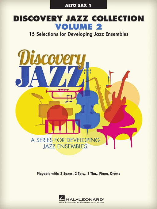 Discovery Jazz Collection - Alto Sax 1 Volume 2 爵士音樂 中音薩氏管 | 小雅音樂 Hsiaoya Music