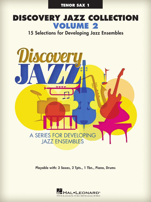 Discovery Jazz Collection - Tenor Sax 1 Volume 2 爵士音樂 | 小雅音樂 Hsiaoya Music