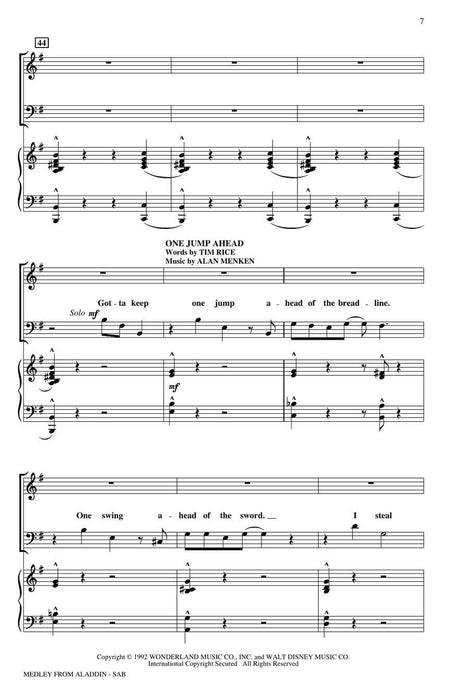 Aladdin (Medley) 組合曲 | 小雅音樂 Hsiaoya Music