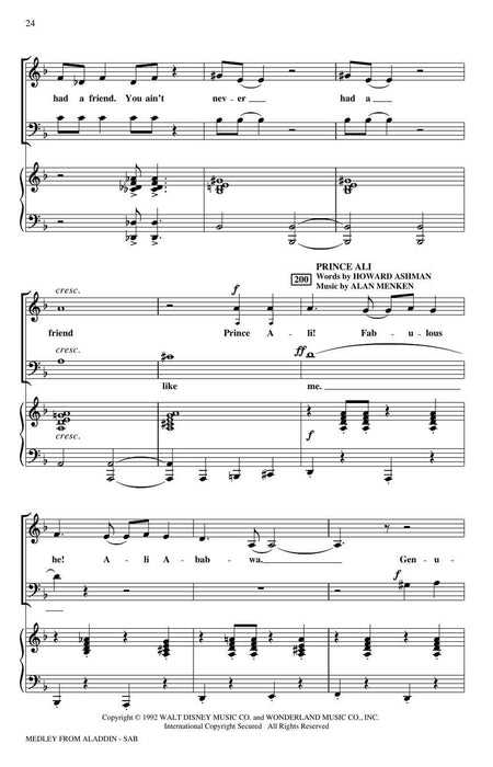 Aladdin (Medley) 組合曲 | 小雅音樂 Hsiaoya Music