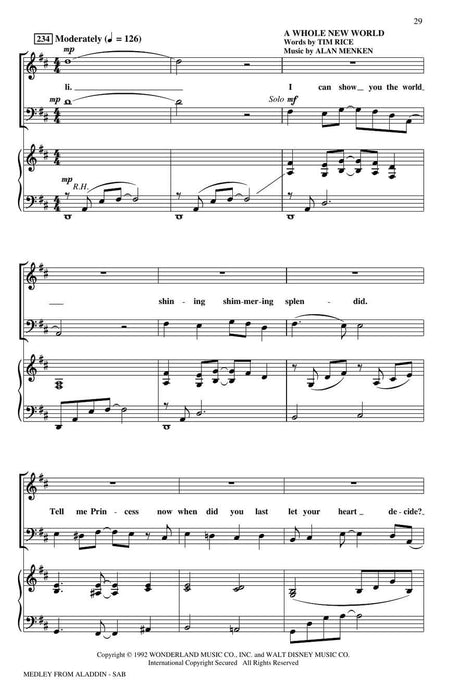 Aladdin (Medley) 組合曲 | 小雅音樂 Hsiaoya Music