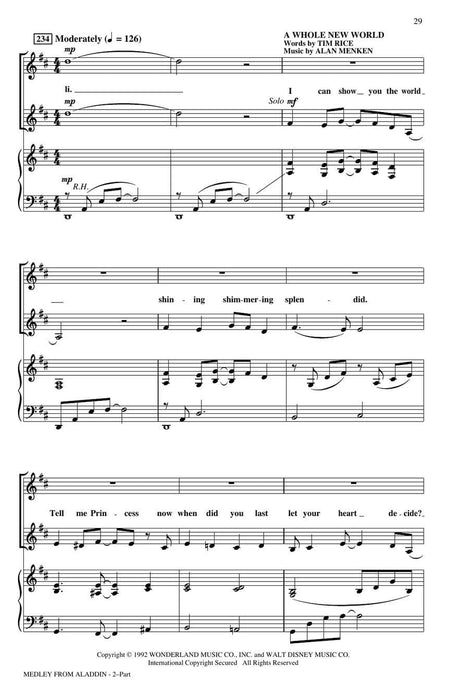 Aladdin (Medley) 組合曲 | 小雅音樂 Hsiaoya Music