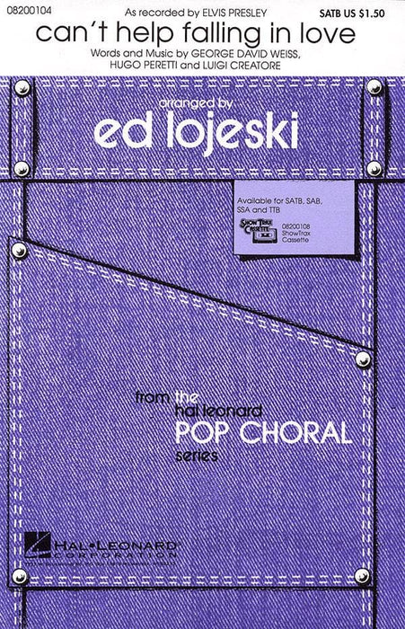 Can't Help Falling in Love SATB | 小雅音樂 Hsiaoya Music