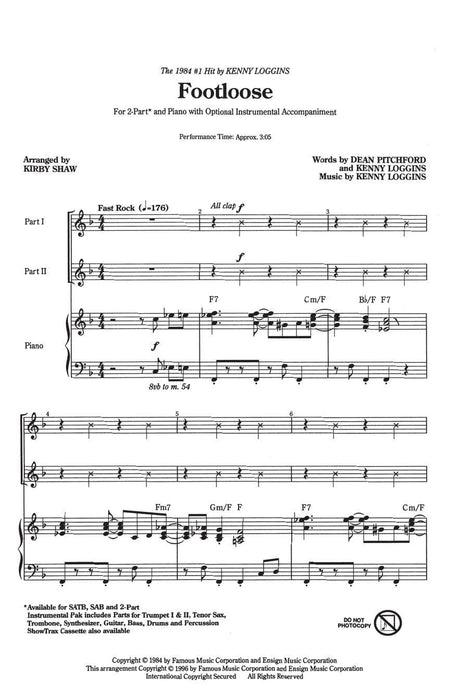 Footloose | 小雅音樂 Hsiaoya Music