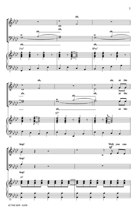 At the Hop SATB | 小雅音樂 Hsiaoya Music