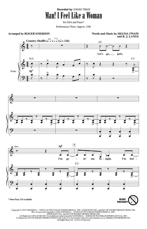 Man! I Feel Like a Woman | 小雅音樂 Hsiaoya Music