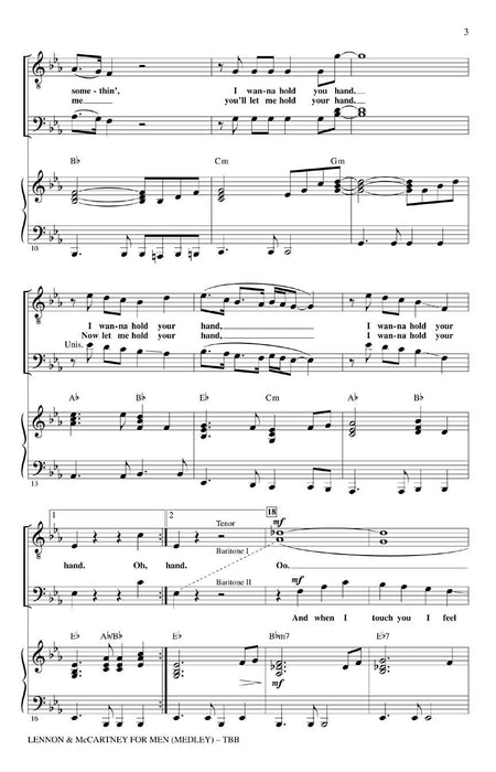 Lennon & McCartney for Men (Medley) 組合曲 | 小雅音樂 Hsiaoya Music