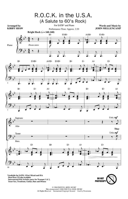 R.O.C.K. in the U.S.A. (A Salute to 60's Rock) | 小雅音樂 Hsiaoya Music