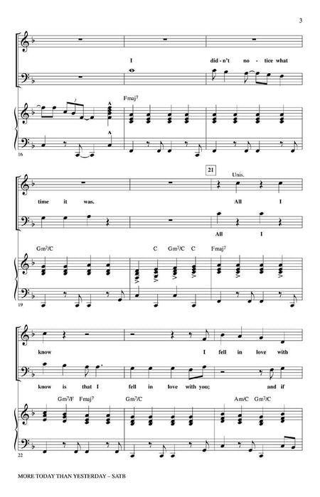 More Today Than Yesterday | 小雅音樂 Hsiaoya Music