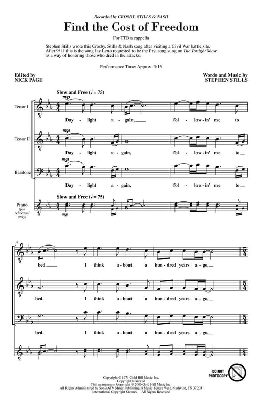 Find the Cost of Freedom | 小雅音樂 Hsiaoya Music