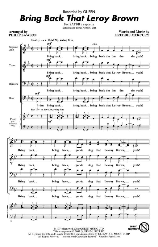 Bring Back That Leroy Brown | 小雅音樂 Hsiaoya Music