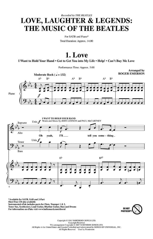 Love, Laughter & Legends The Music of the Beatles 傳奇曲 披頭四 | 小雅音樂 Hsiaoya Music