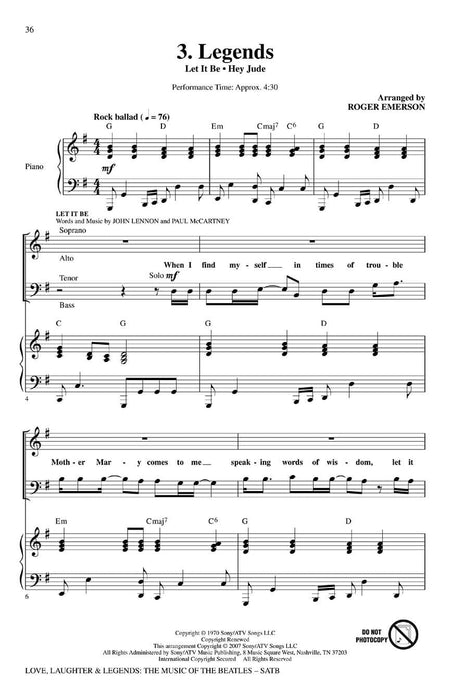 Love, Laughter & Legends The Music of the Beatles 傳奇曲 披頭四 | 小雅音樂 Hsiaoya Music