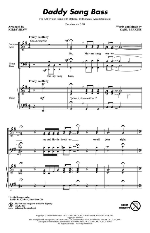 Daddy Sang Bass | 小雅音樂 Hsiaoya Music