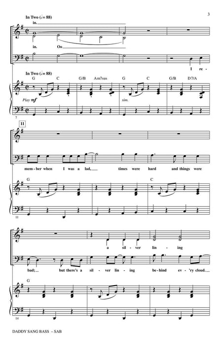 Daddy Sang Bass | 小雅音樂 Hsiaoya Music