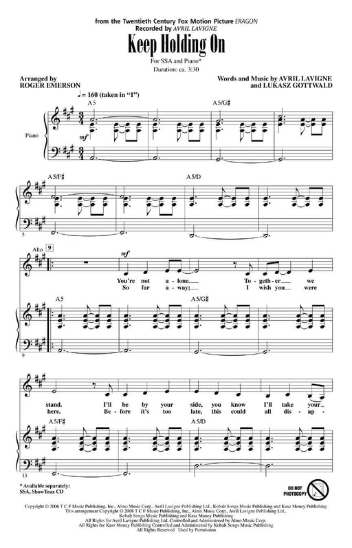 Keep Holding On (from the Twentieth Century Fox Motion Picture ERAGON) | 小雅音樂 Hsiaoya Music