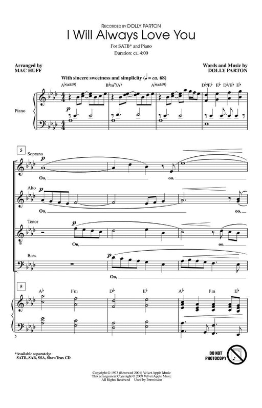 I Will Always Love You | 小雅音樂 Hsiaoya Music