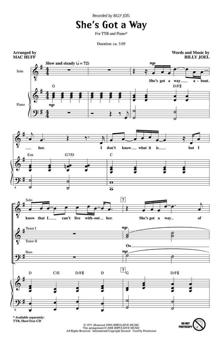 She's Got a Way | 小雅音樂 Hsiaoya Music