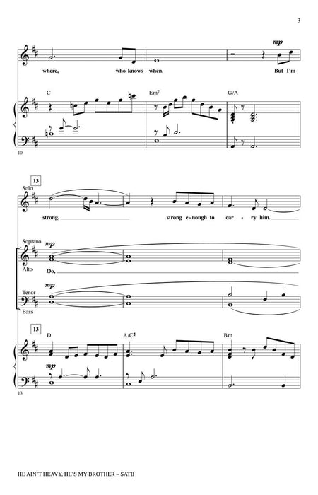 He Ain't Heavy, He's My Brother | 小雅音樂 Hsiaoya Music