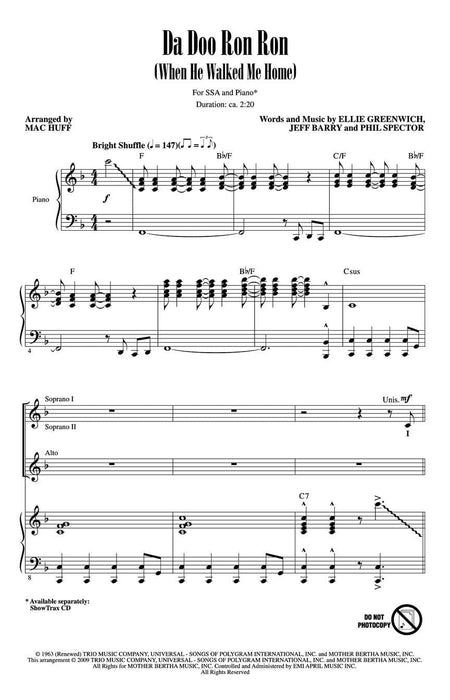 Da Doo Ron Ron (When He Walked Me Home) | 小雅音樂 Hsiaoya Music